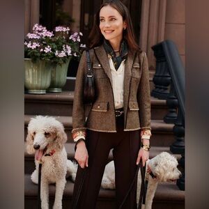 J. McLaughlin Chocolate Wide Leg Pants